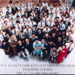 PTCA & Valvuloplasty live demonstration teaching course, Singapore, 1990